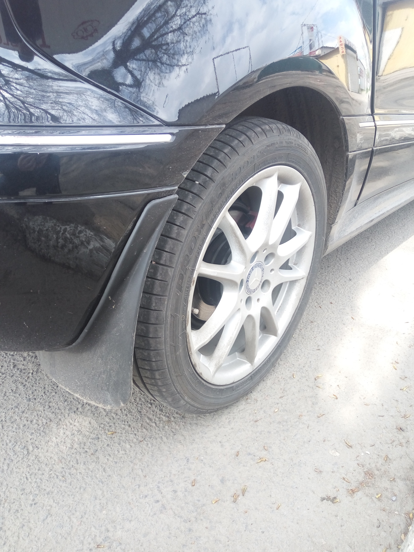 Брызговики с Али — Mercedes-Benz B-Class (W245), 1,7 л, 2010 года ...