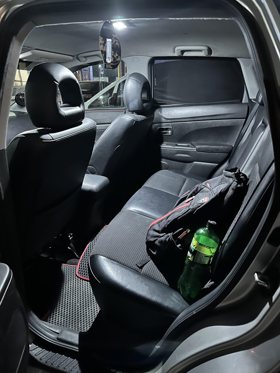 освещение салона мицубиси