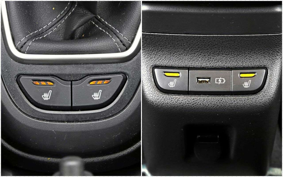 Работает ли подогрев сидений без пассажира? — Lada Vesta, 1,6 л, 2016 ...