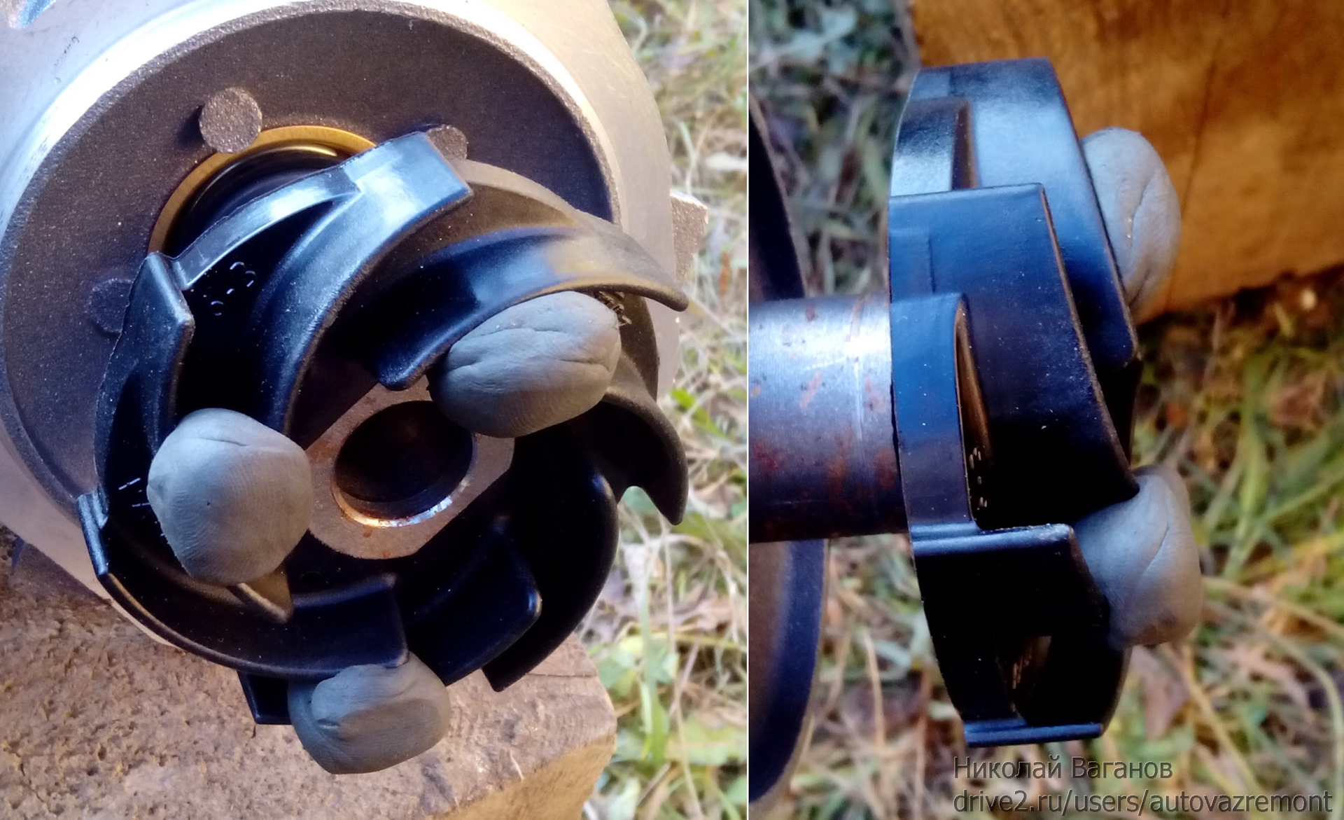 Замена помпы на ВАЗ-2107. ТЗА прошла 120 тыс.км — Lada 21074, 1,6 л ...