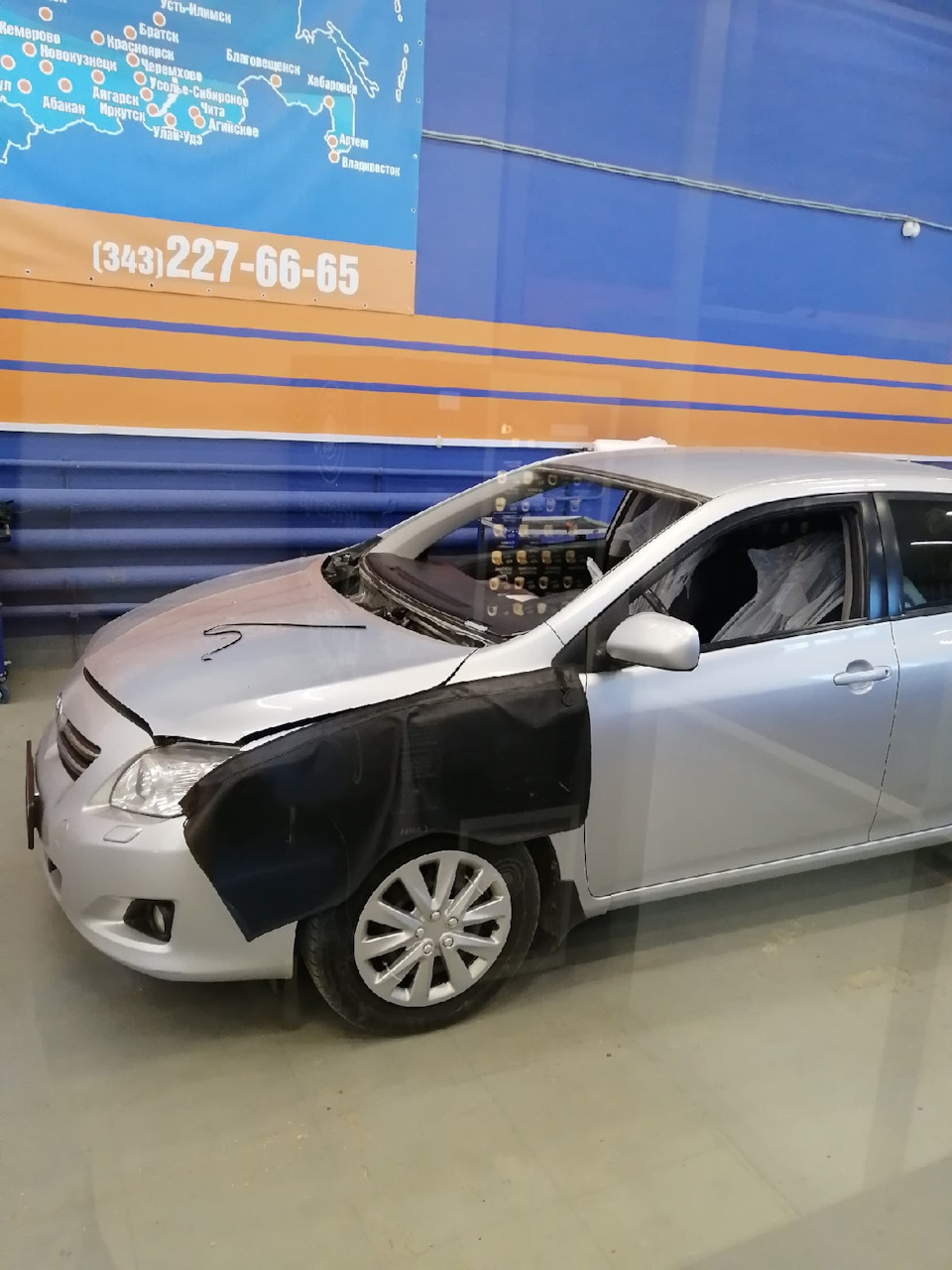 Установка ADAS видеорегистратора и #лобарЬ. — Toyota Corolla (140/150), 1,6  л, 2007 года | аксессуары | DRIVE2