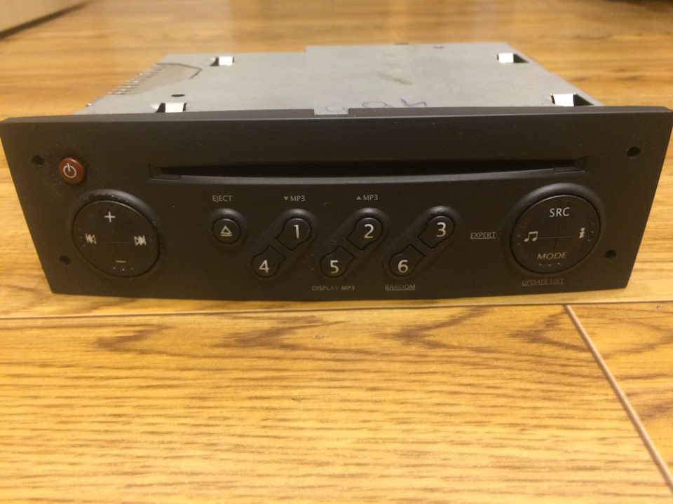 Магнитола Update List — Renault Scenic II, 1,5 л, 2008 года | автозвук ...