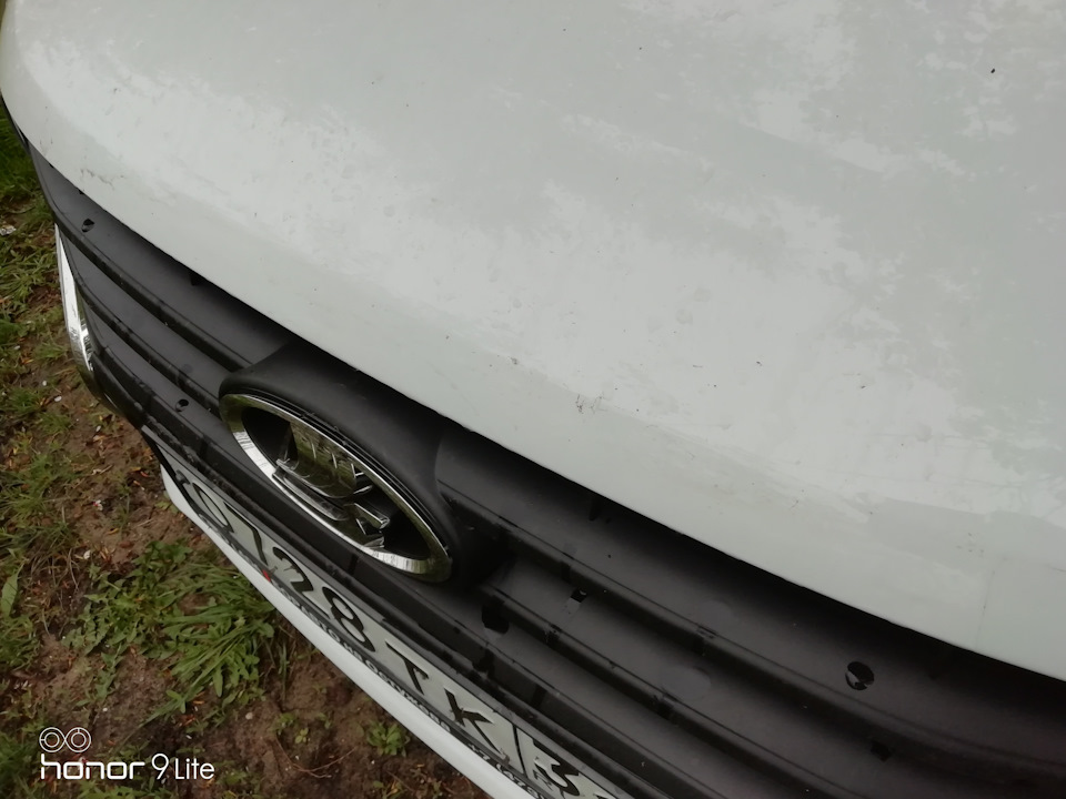 Капот.Часть 1. — Lada Vesta SW (1G), 1,6 л, 2018 года | кузовной ремонт ...