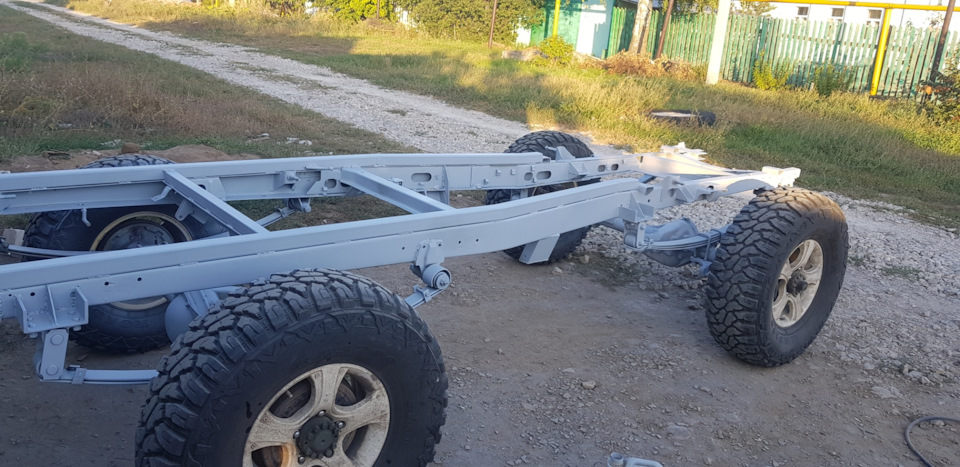 Покраска рамы — УАЗ 3303, 2,7 л, 1986 года | стайлинг | DRIVE2