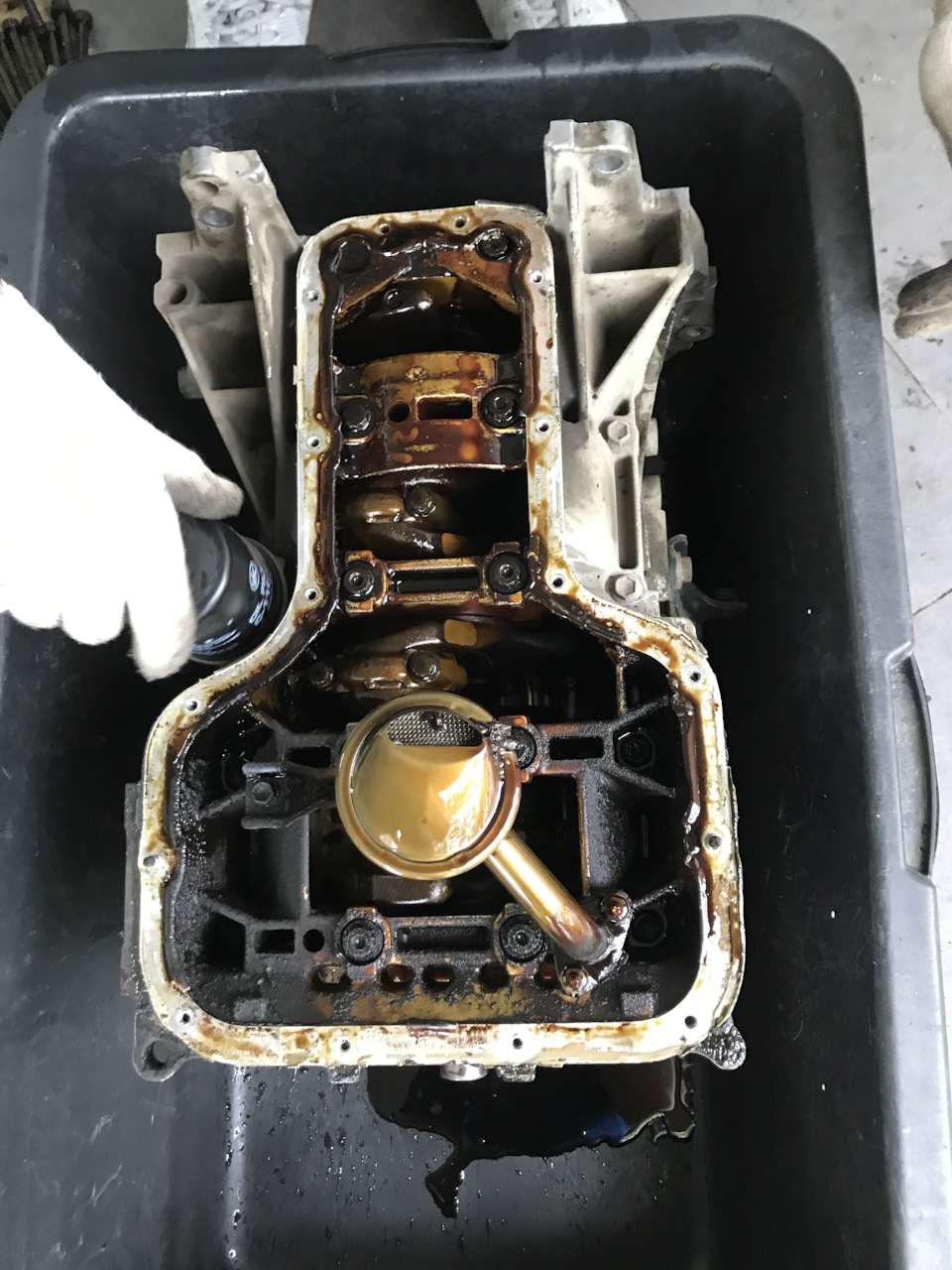 Шарнир реактивной тяги КПП — Lada Приора хэтчбек, 1,6 л, 2012 года ...