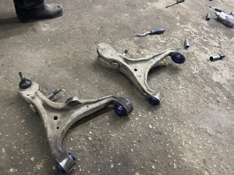 Замена обвесов — BMW 5 series (E60), 4,4 л, 2004 года | своими руками ...