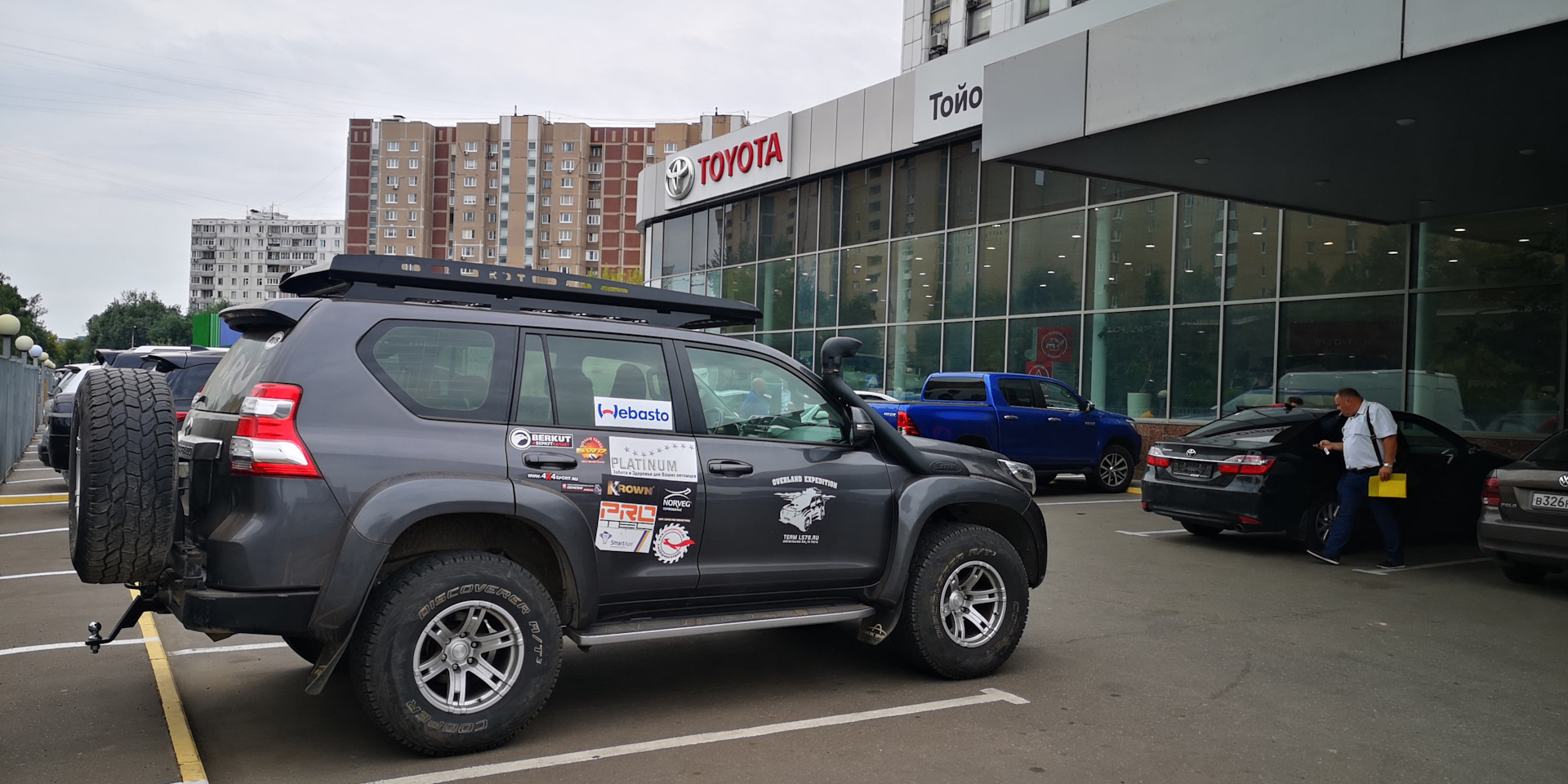 6000 км с прицепом на Лукойле. ТО, смотрим на масло — Toyota Land Cruiser  Prado 150-series, 3 л, 2014 года | плановое ТО | DRIVE2