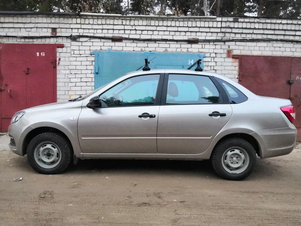 Багажник поперечены Delta — Lada Гранта (2G) FL, 1,6 л, 2020 года ...