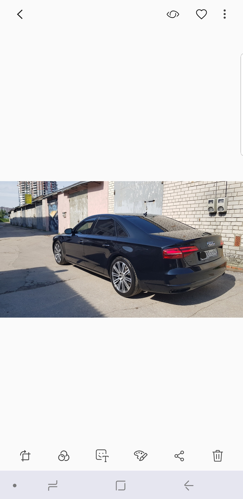 Делаем из ракеты более быструю — Audi A8 (D4), 4,1 л, 2014 года | тюнинг |  DRIVE2