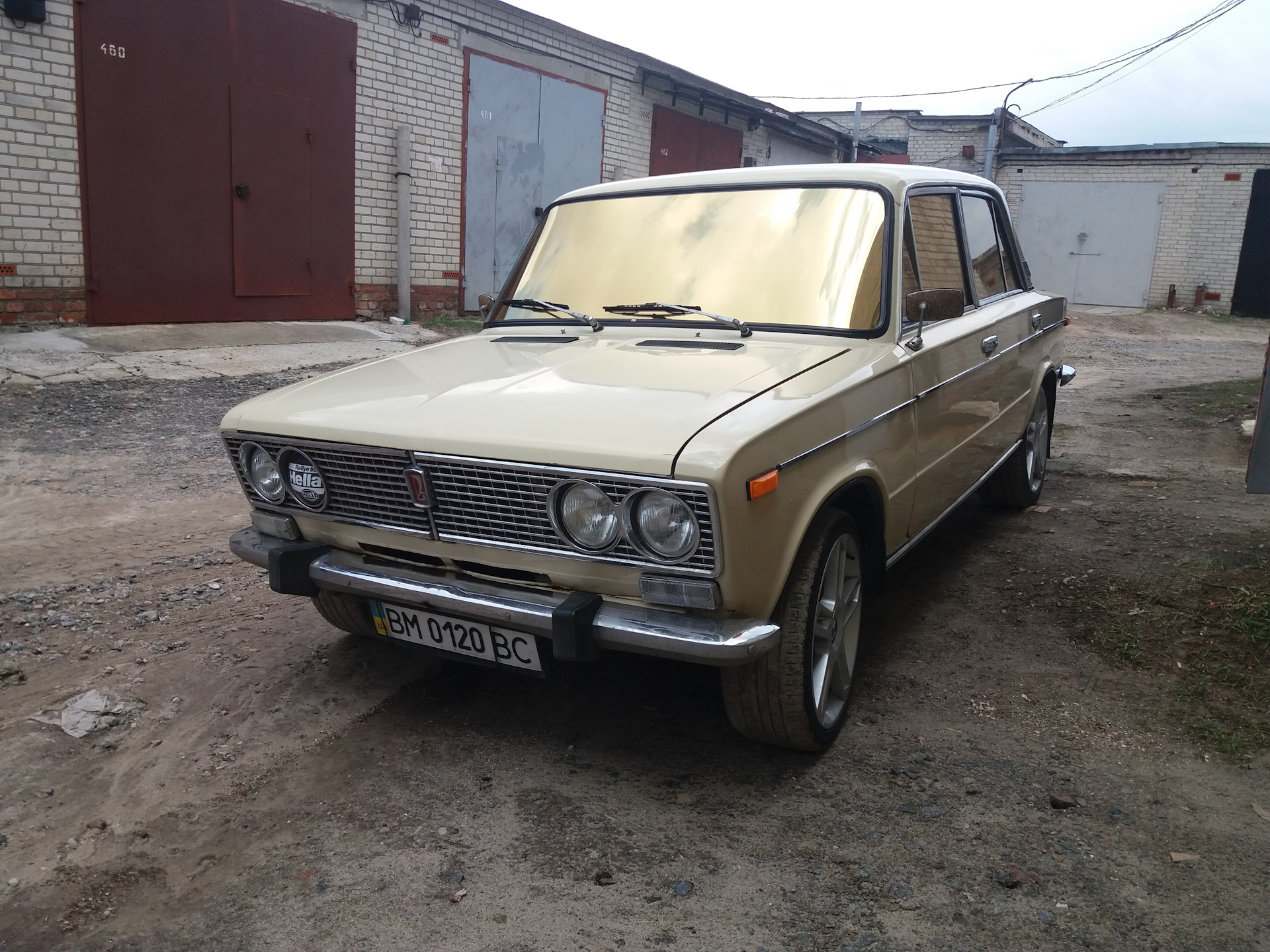 Тонировка Аля дубай золото — Lada 21061, 1,3 л, 1986 года | стайлинг |  DRIVE2