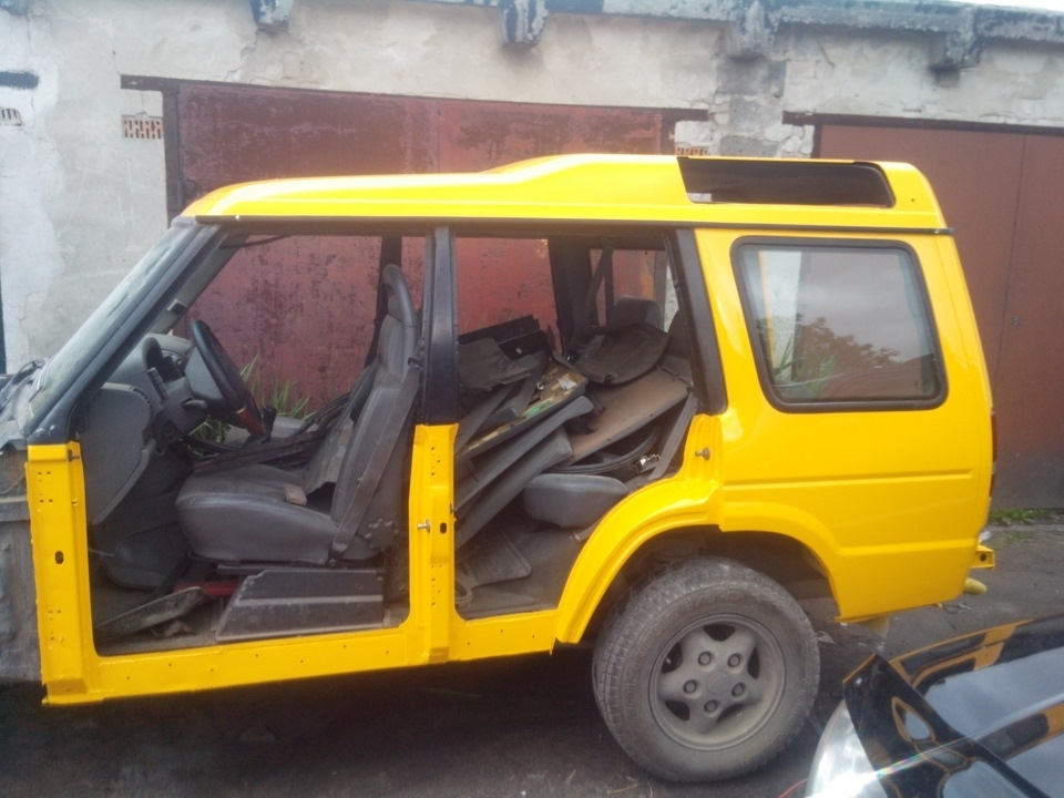 Чутка освежу воспоминания😉 Покраска. — Land Rover Discovery I, 2,5 л ...