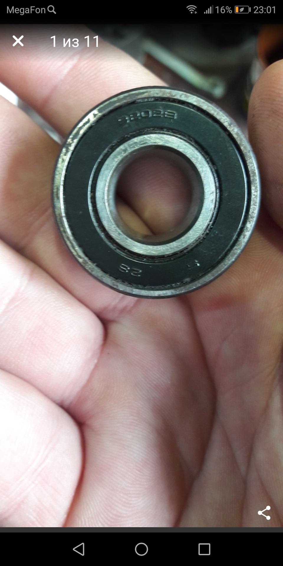 Подшипник натяжного ролика ремня — Mercedes-Benz E-class (W210), 2 л ...