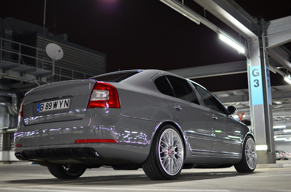 Покатухи в багажнике - Skoda Octavia RS A5 Mk2, 2 л, 2010 года покатушки DRIVE2