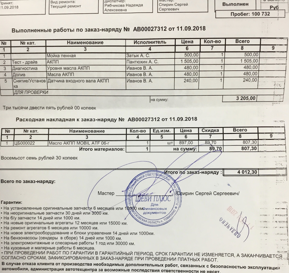 Доверяй, но проверяй. АКПП часть 2. — Chevrolet Captiva (1G), 2,2 л, 2012  года | визит на сервис | DRIVE2