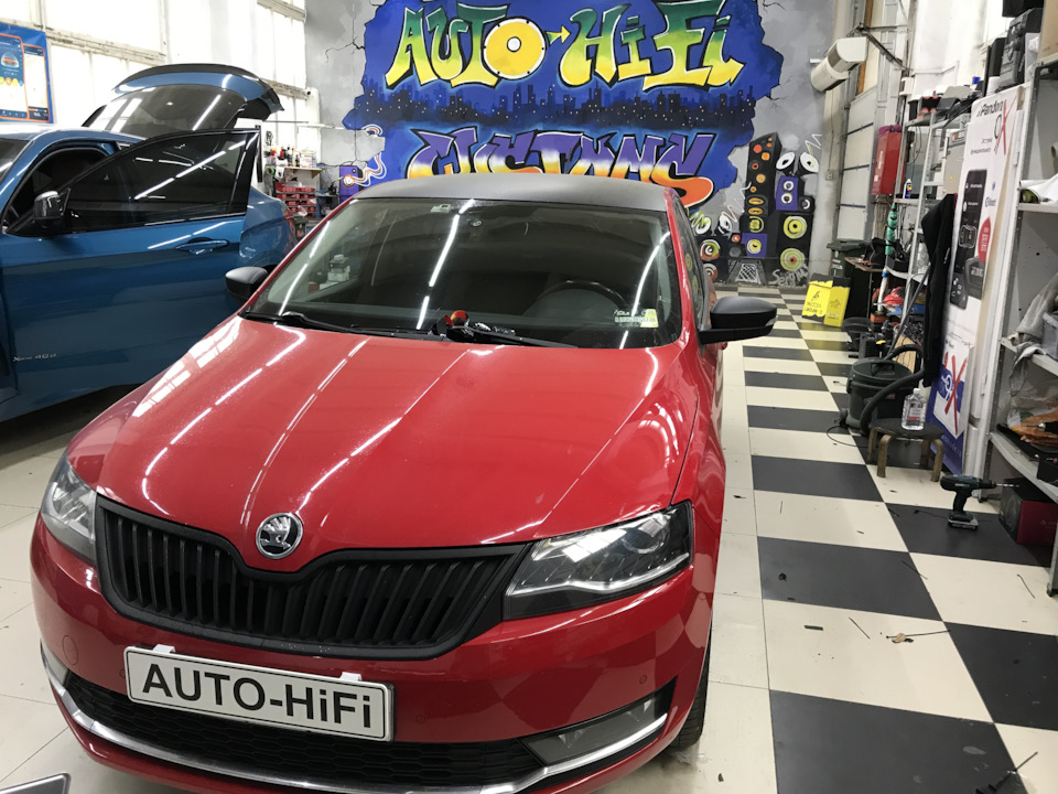 Аудиосистема в Шкоду Рапид — AutoHiFi-Customs на DRIVE2