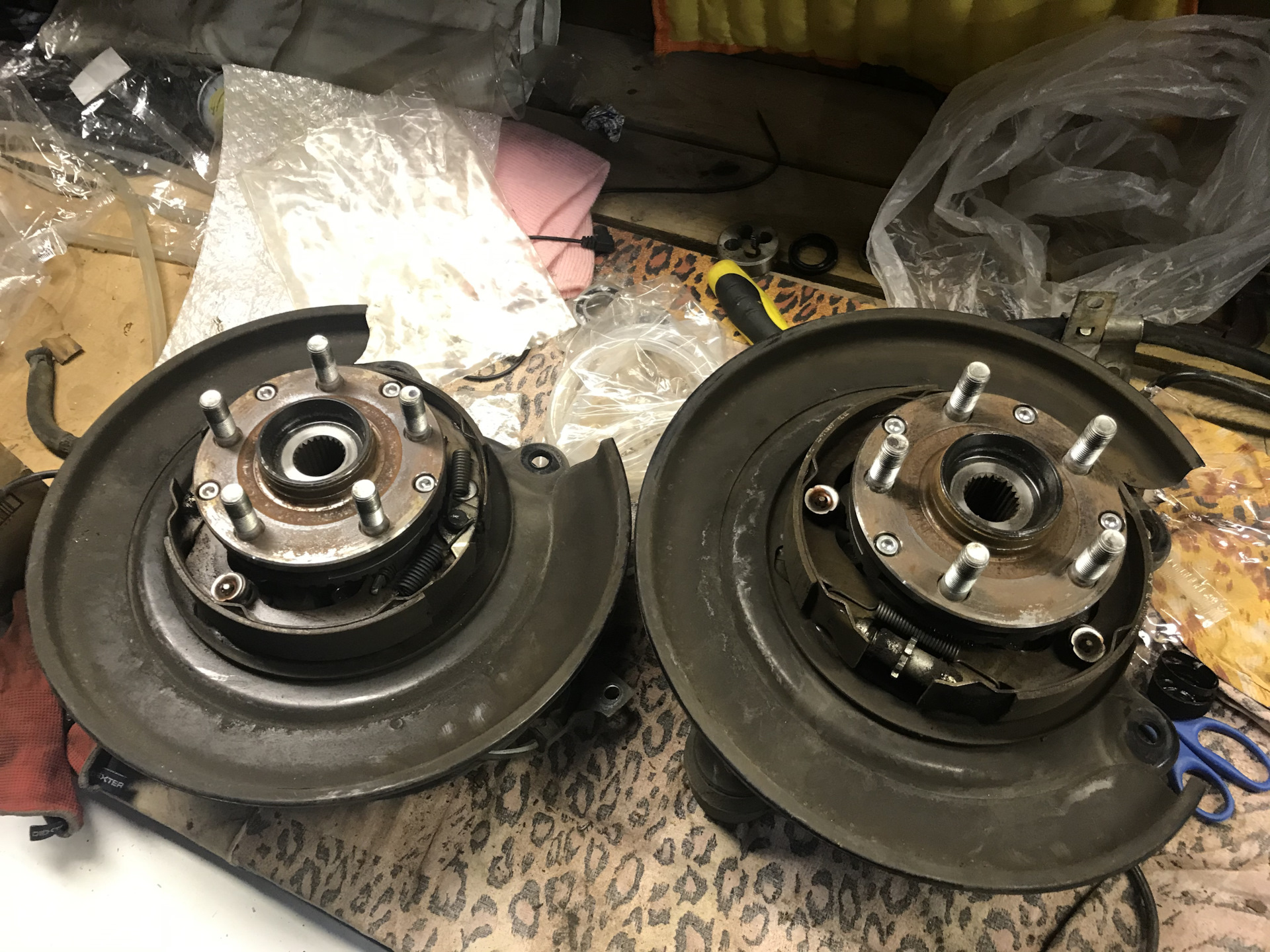 Замена задней подвески Forester SG5 — Subaru Forester (SG), 2 л, 2004 ...