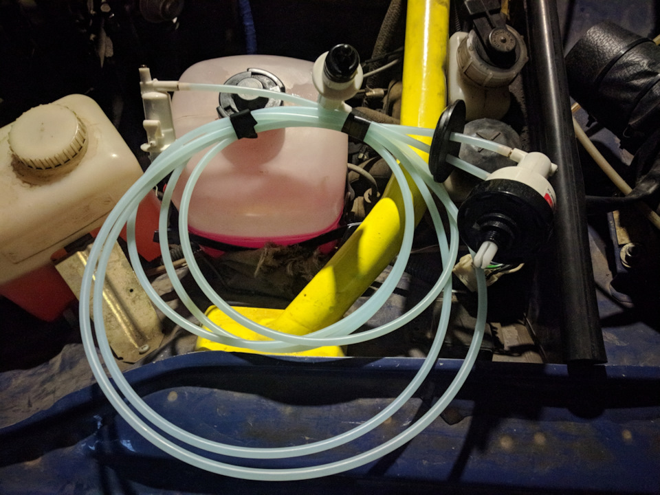 Слепим самолёты. Замена гидрокорректора фар. — Lada 21070, 1,5 л, 2006 ...