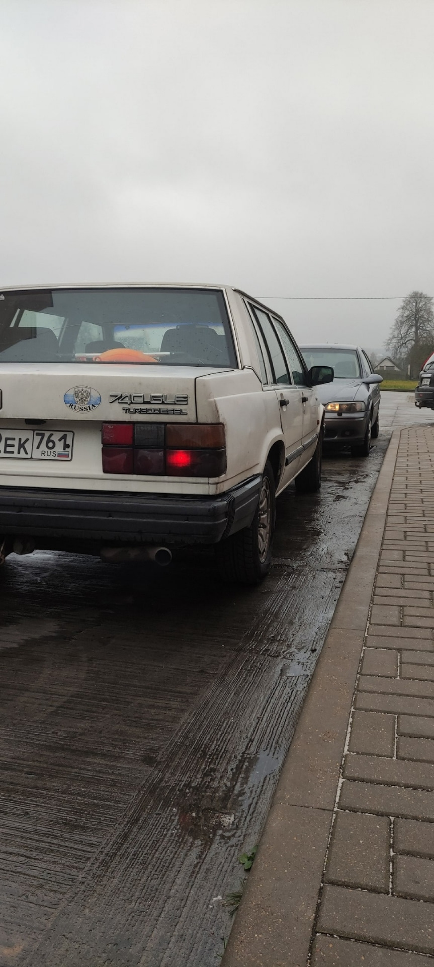 Беда приходит неожиданно. Могилев — Volvo 740, 2,4 л, 1988 года | поломка |  DRIVE2