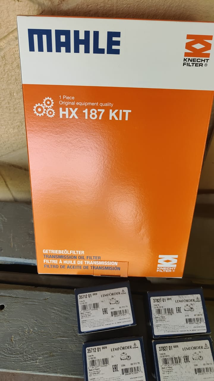 HX187KIT Гидрофильтр, автоматическая коробка передач MAHLE KNECHT ...