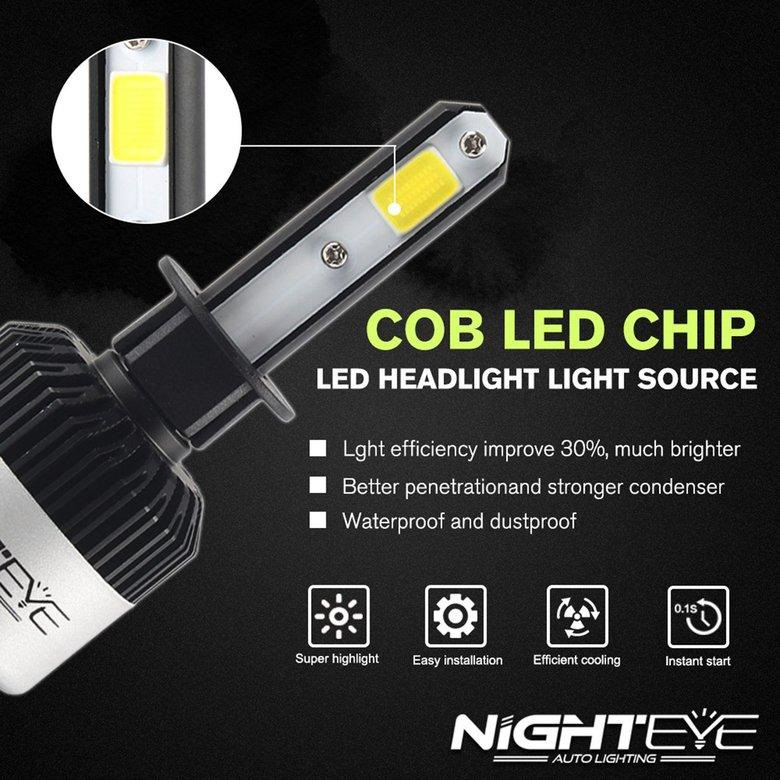 Различие светодиодных ламп головного света на CSP и COB чипе. — DRIVE2