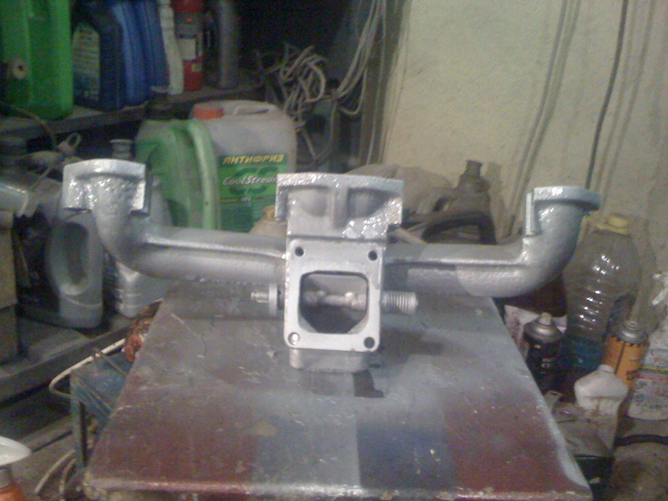 Сварка глушителя — Mercedes-Benz C-class (W203), 2,6 л, 2000 года ...