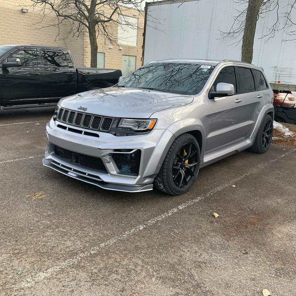 Все-таки серый цвет, лучший цвет 😁 — Jeep Grand Cherokee SRT-8 (WK2), 6,4  л, 2013 года | тюнинг | DRIVE2