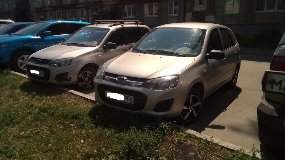 2 Калинки — Lada Калина Универсал (2G), 1,6 л, 2015 года | просто так ...