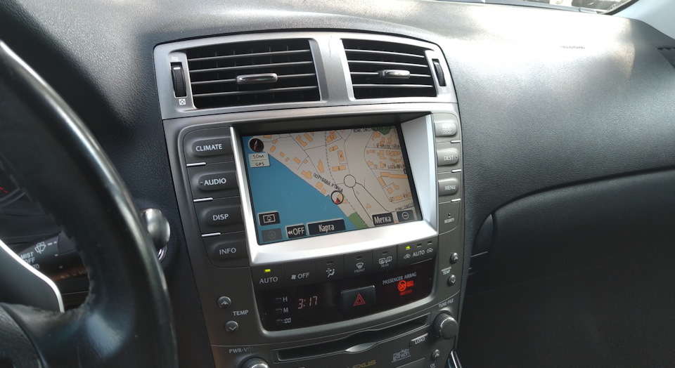 УДАЧНАЯ! Замена тачскрина (touchscreen) на Lexus IS250. — Lexus IS II