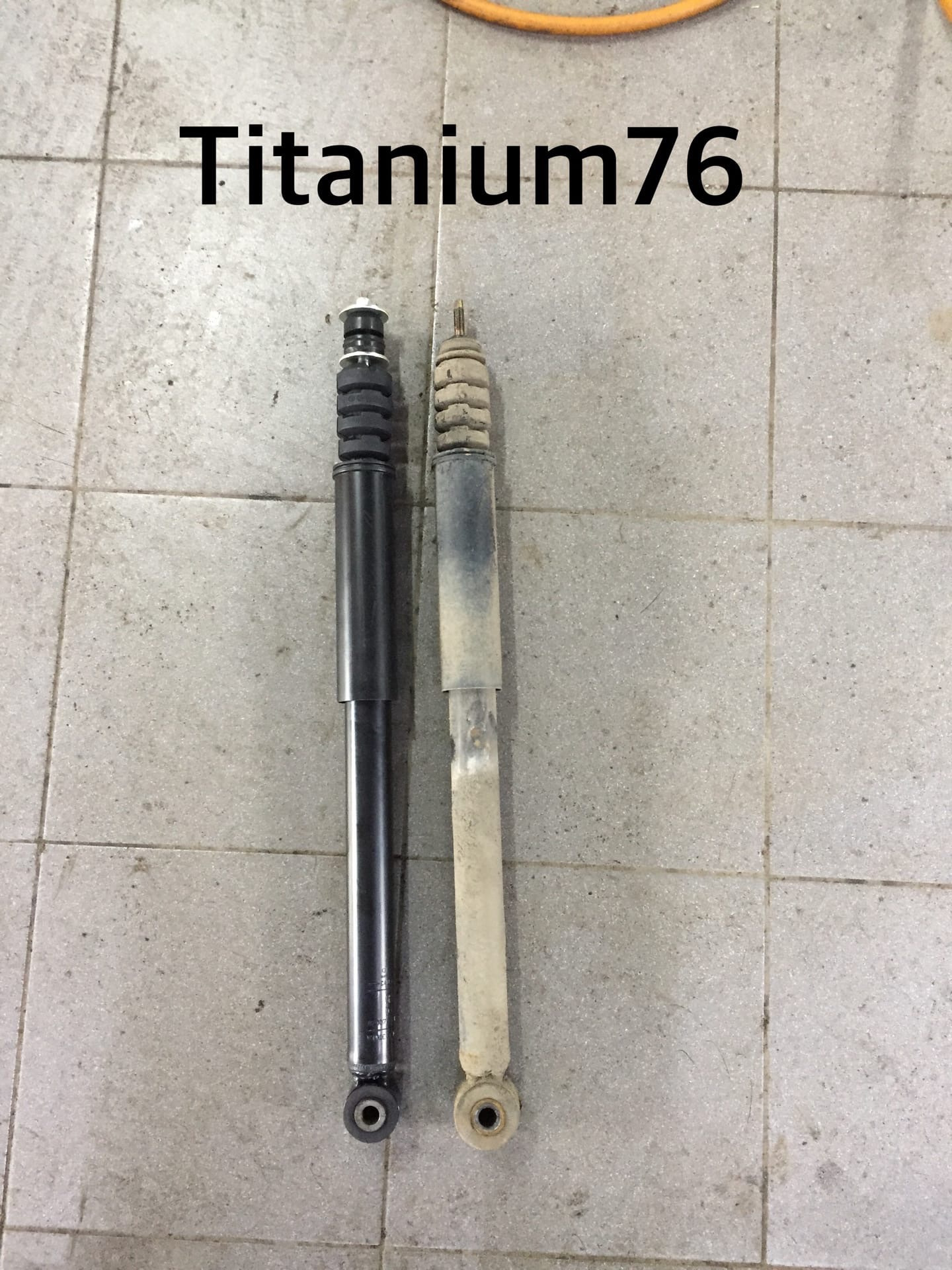 Замена стоек и пружин. Занижение -35. Результат — Renault Logan (1G ...