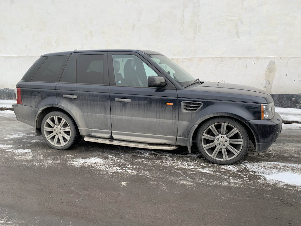 Range rover зимой тупит пневмо