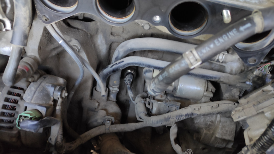 Замена датчика детонации — Honda Accord (7G), 2,4 л, 2005 года ...