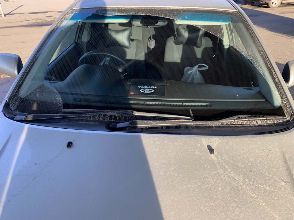 Дворники на зиму, мелочи — Toyota Avensis II, 2 л, 2005 года ...