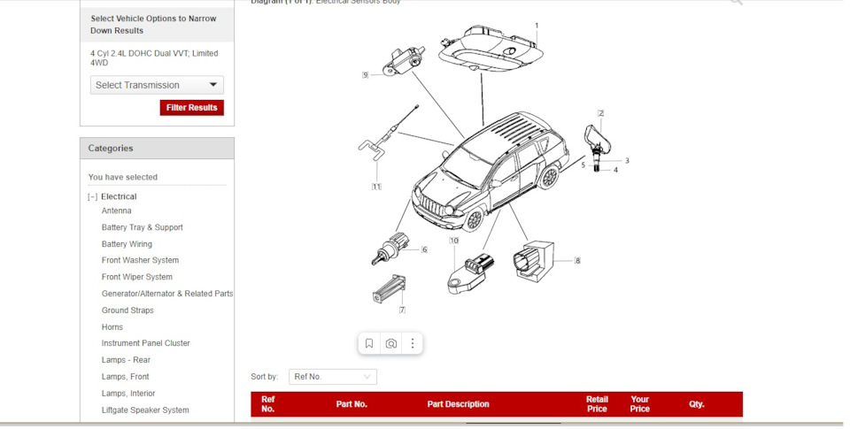 moparpartsgiant 2 — Jeep Compass (1G)