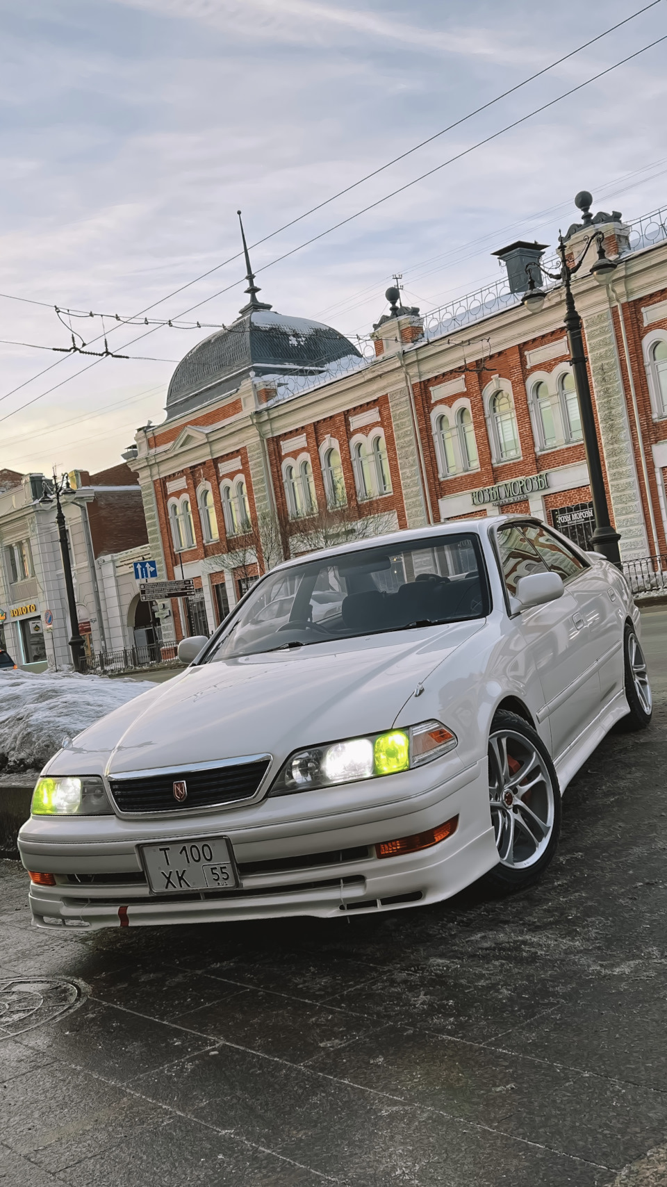 Новый гос номер + Японский формат — Toyota Mark II (100), 2,5 л, 1998 года  | стайлинг | DRIVE2