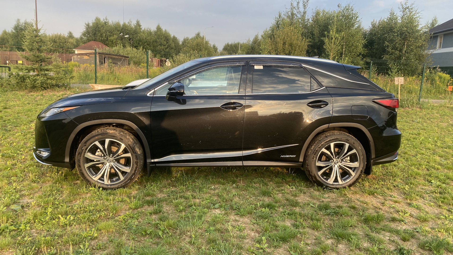 Lexus RX 450h (4G) 3.5 гибридный 2022 | Черный на DRIVE2