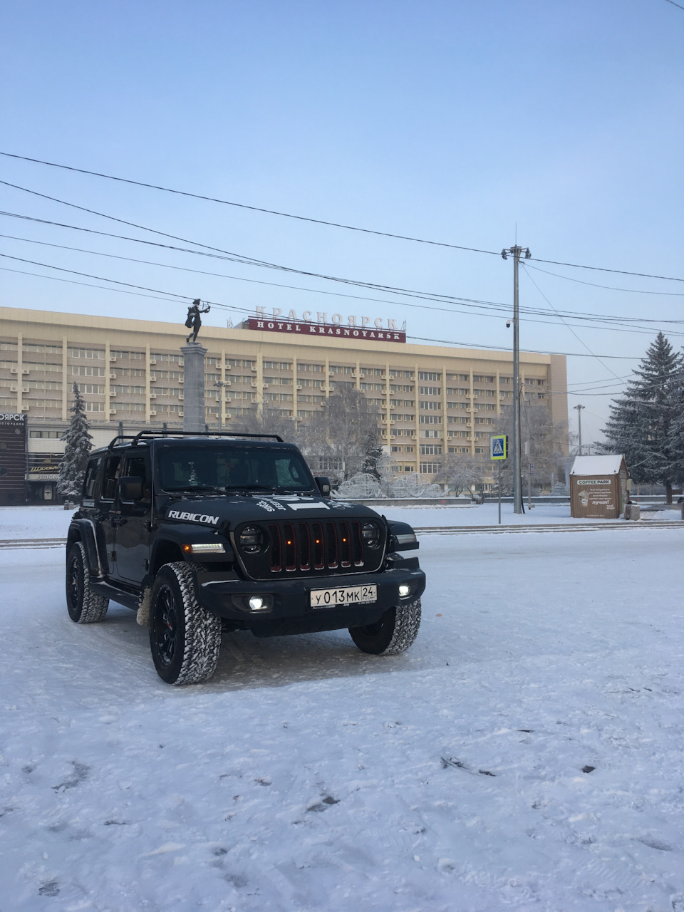 Прощай Красноярск — Jeep Wrangler (JL), 2 л, 2018 года | другое | DRIVE2