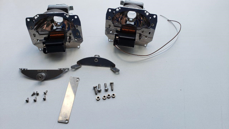 замена отражателей в адаптивных би-ксеноновых фарах (Часть 1 ...