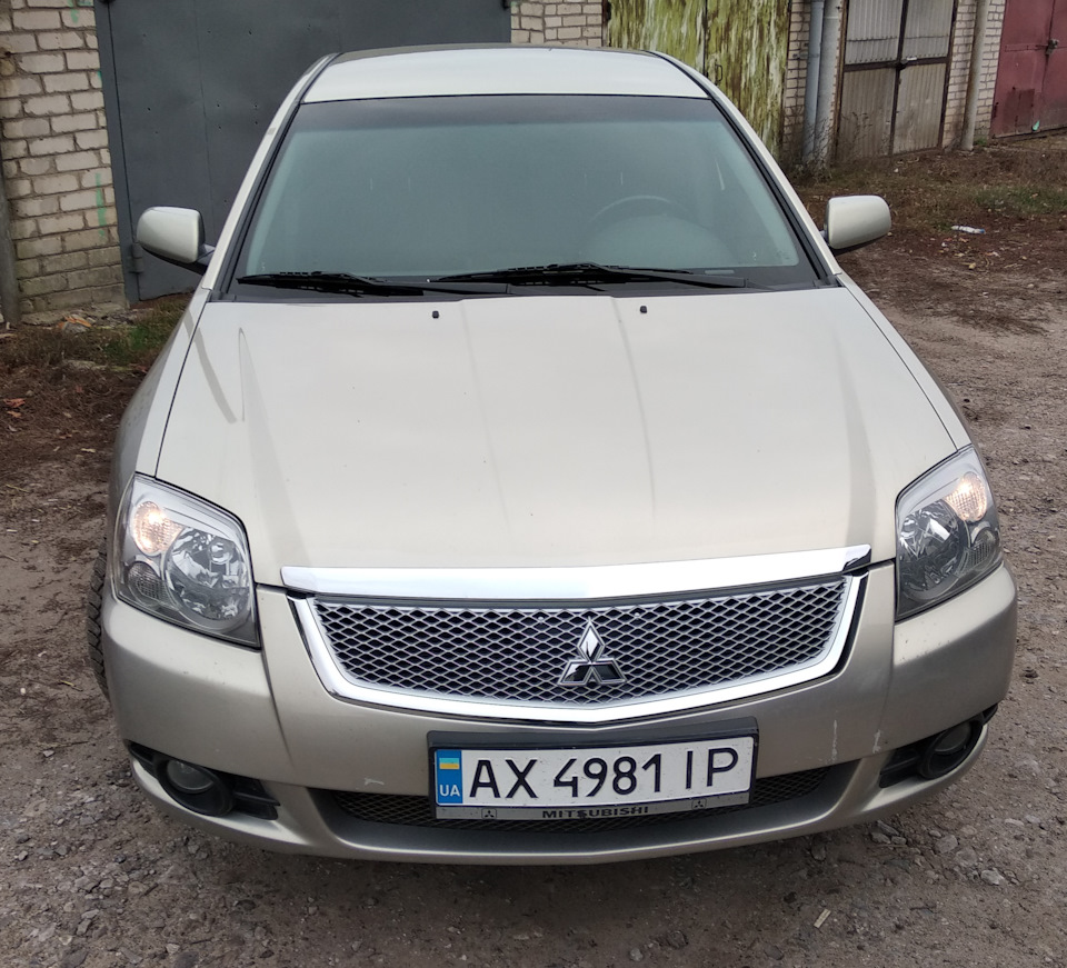 Решетка радиатора — Mitsubishi Galant (9G), 2,4 л, 2009 года | стайлинг ...