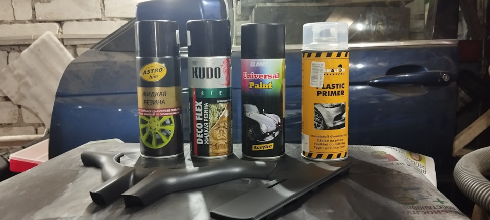 №25. Восстановление Soft-touch (покраска салонного пластика) . — BMW 3 ...