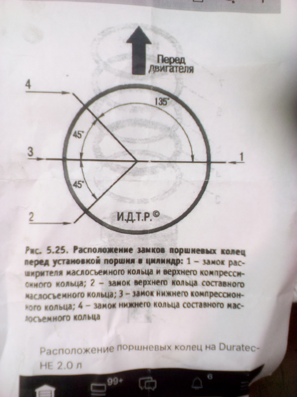 Замки поршневых колец. Как правильно развести? — Ford Galaxy (Mk III), 2 л,  2007 года | другое | DRIVE2