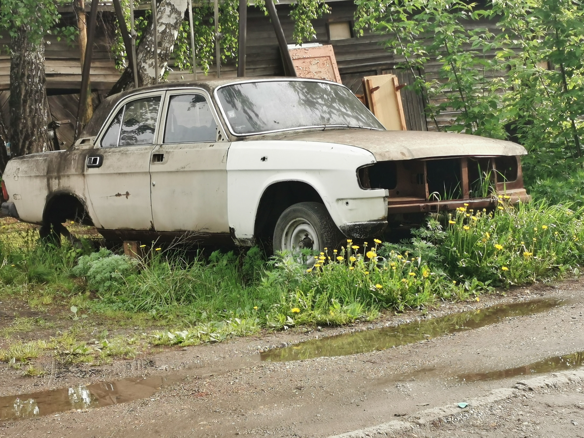 Брошенные автомобили в Московской области