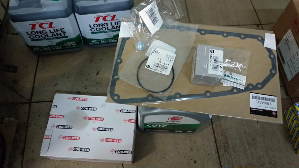 Ремонт после диагностики ч.2 — замена рулевых тяг, масла в вариаторе и ...