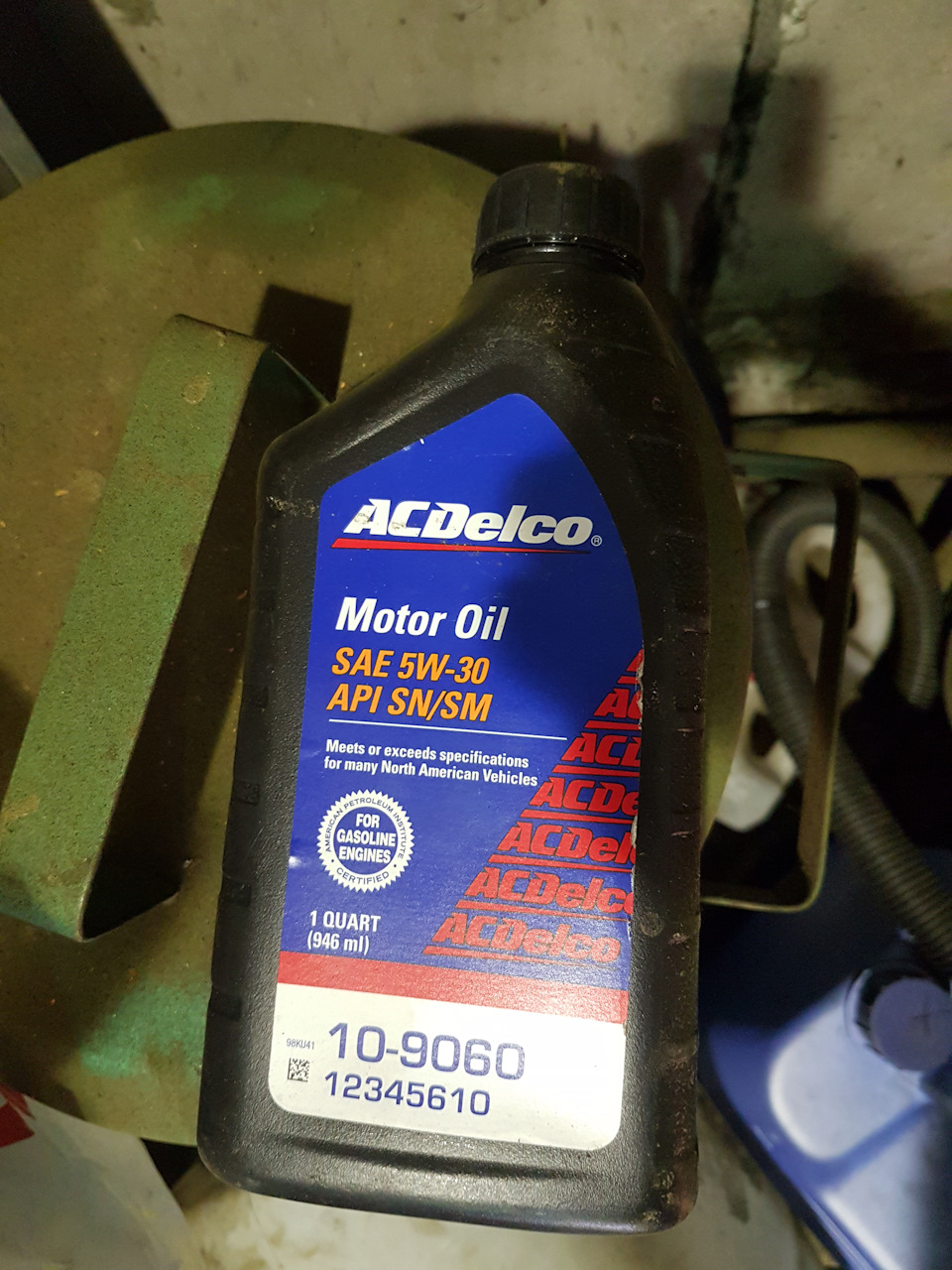 12345610 Масло моторное всесезонное Goodwrench Motor Oil 5W-30, 0.946л ...