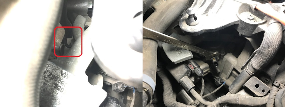 Флажок, который можно зафиксировать тем, кто хочет снимать шейку вала. Снимаем датчик заднего хода — Skoda Octavia A7 Mk3