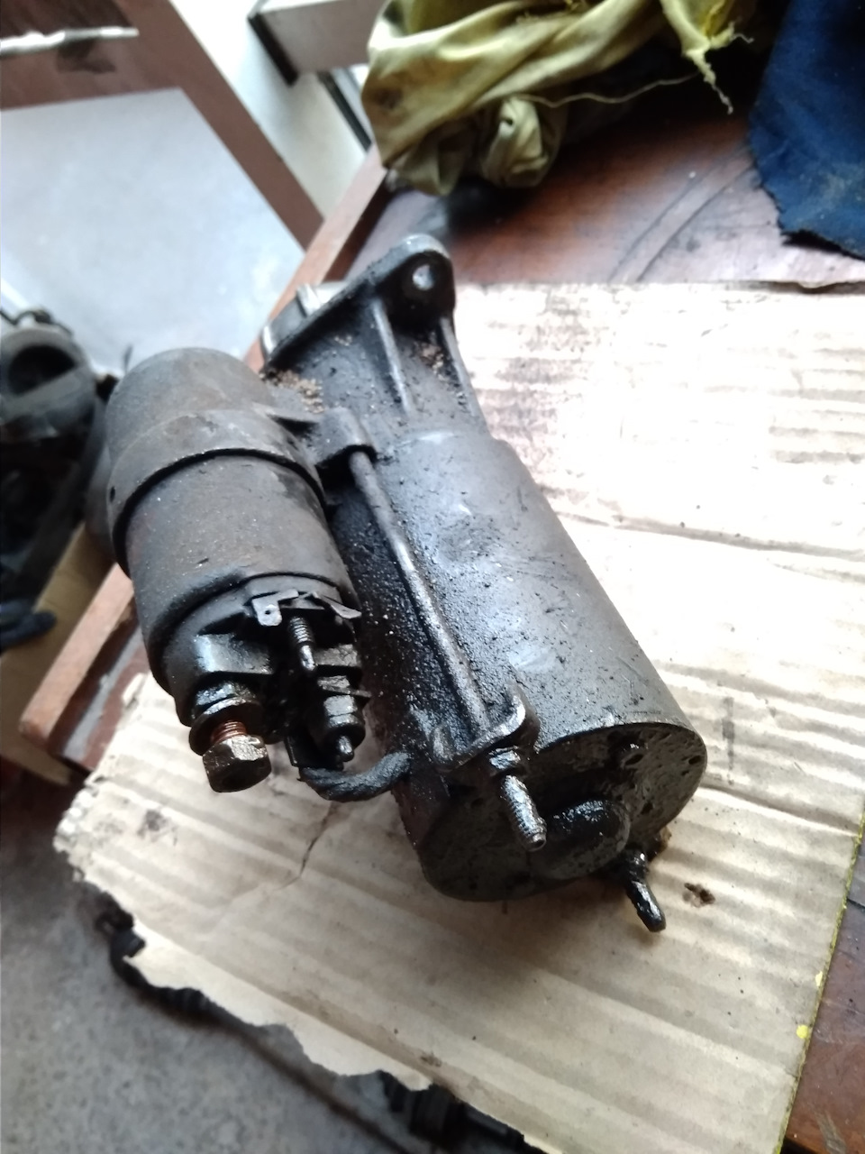 Как снять втягивающее?)) — Opel Kadett E, 1,3 л, 1989 года | запчасти ...