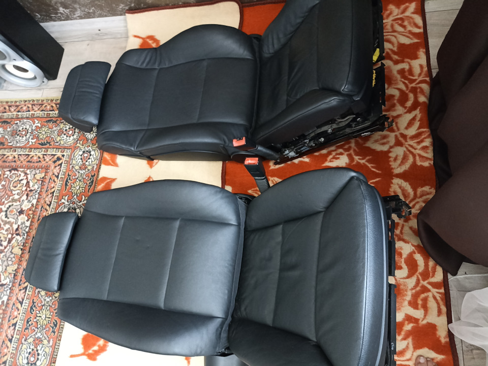 Салон, комфорт сидения часть 1 — BMW 5 series (E60), 2,5 л, 2006 года ...