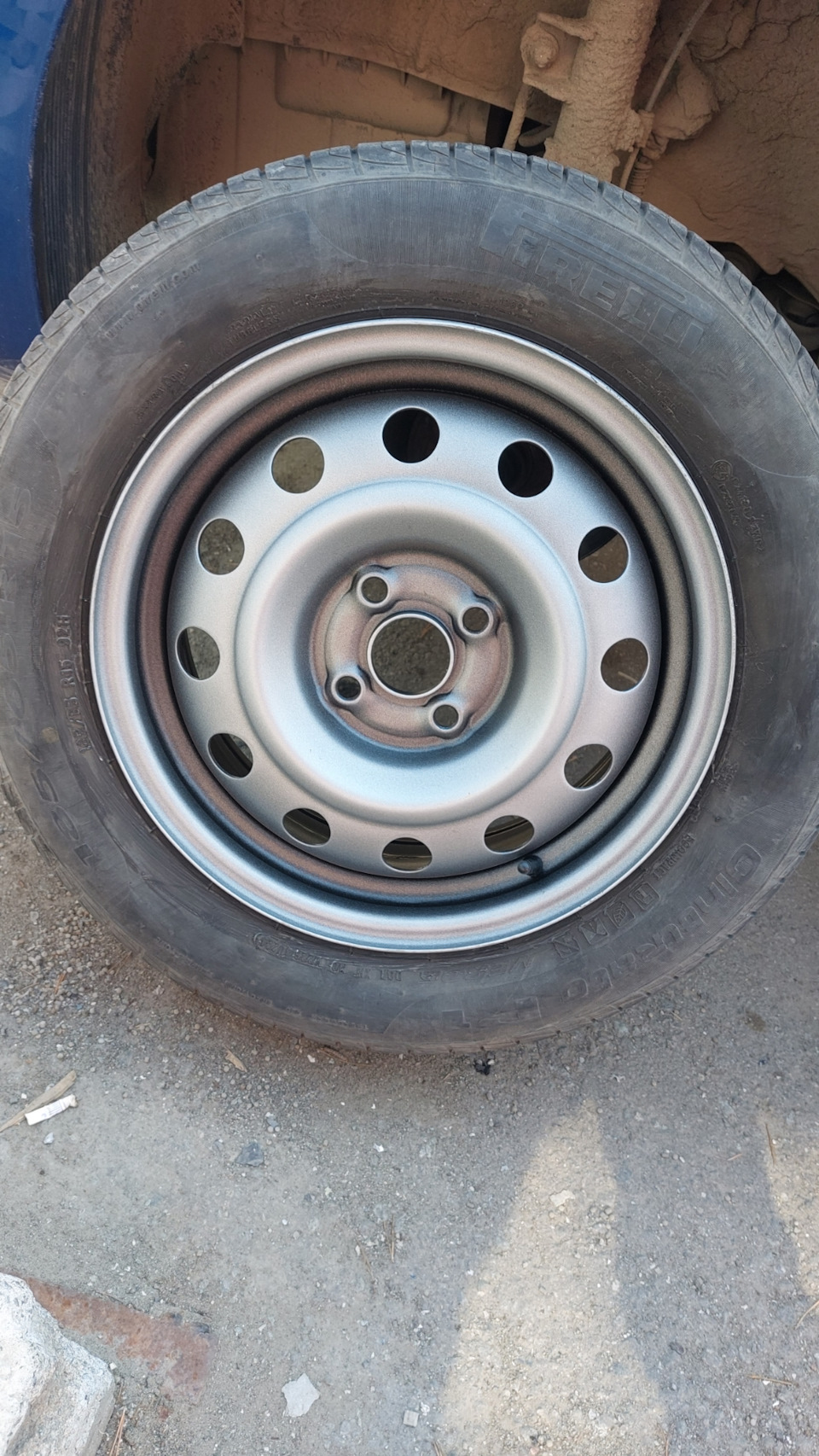 Покраска дисков — Hyundai Solaris, 1,6 л, 2011 года | колёсные диски ...