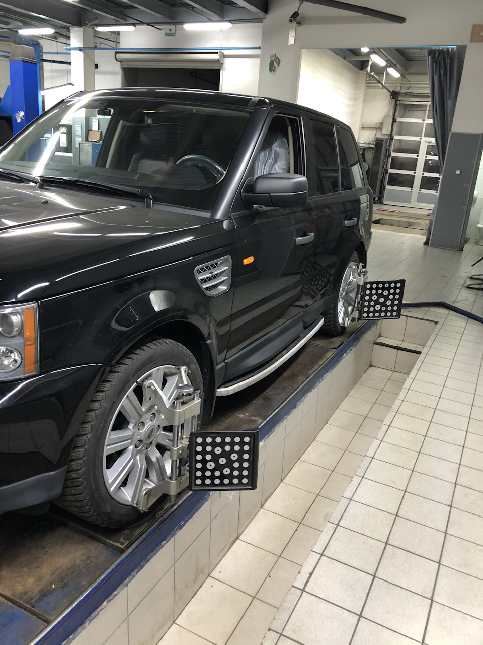 Развал-схождение — Land Rover Range Rover Sport (1G), 4,2 л, 2006 года |  визит на сервис | DRIVE2