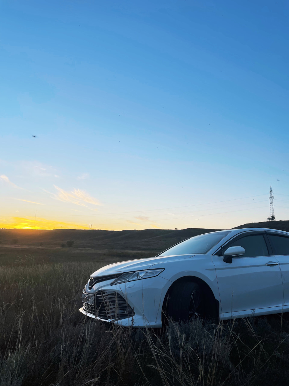 Выезд на природу. Фотографии. — Toyota Camry (XV70), 2,5 л, 2019 года |  покатушки | DRIVE2