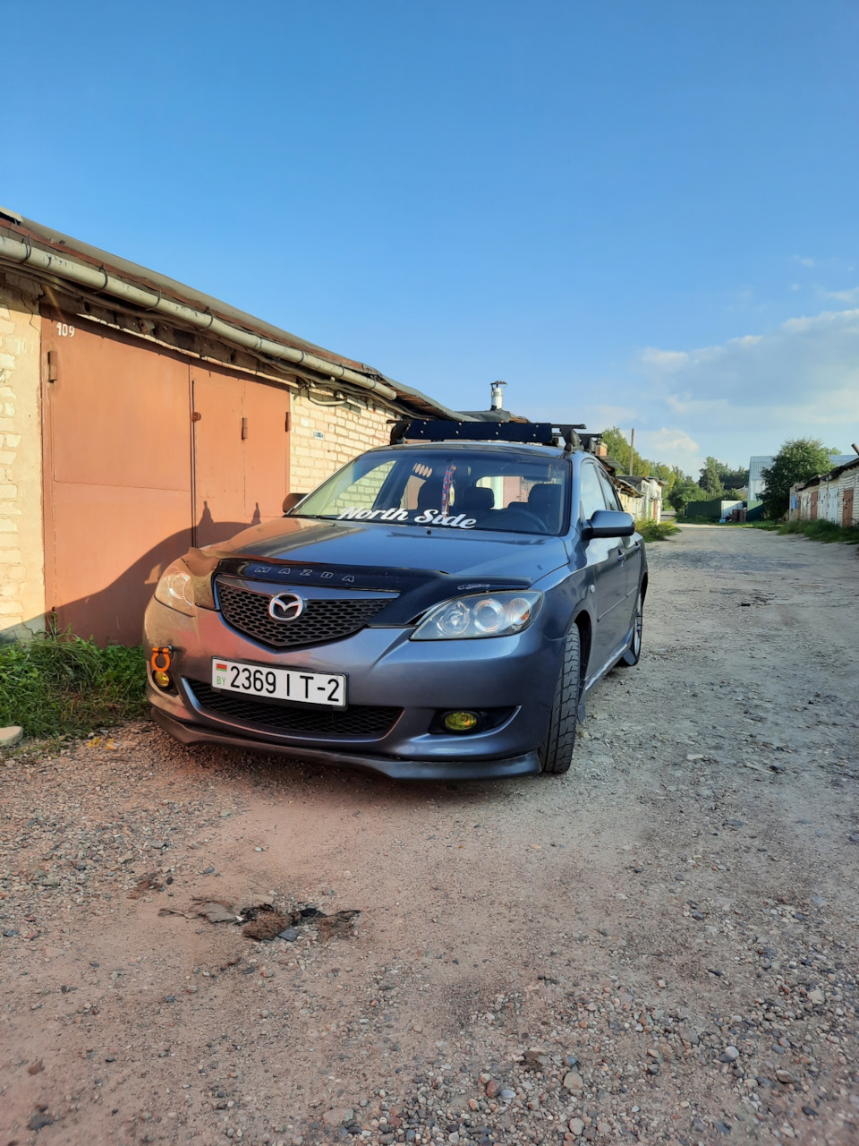 Ставим рейленги и делаем фейринг — Mazda 3 (1G) BK, 1,6 л, 2004 года |  тюнинг | DRIVE2